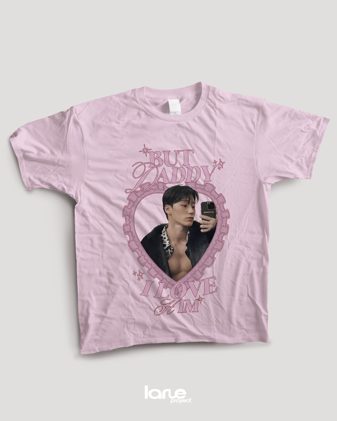 Playera Choi San (ATEEZ) - "But Daddy I love him" (Modelo 2)