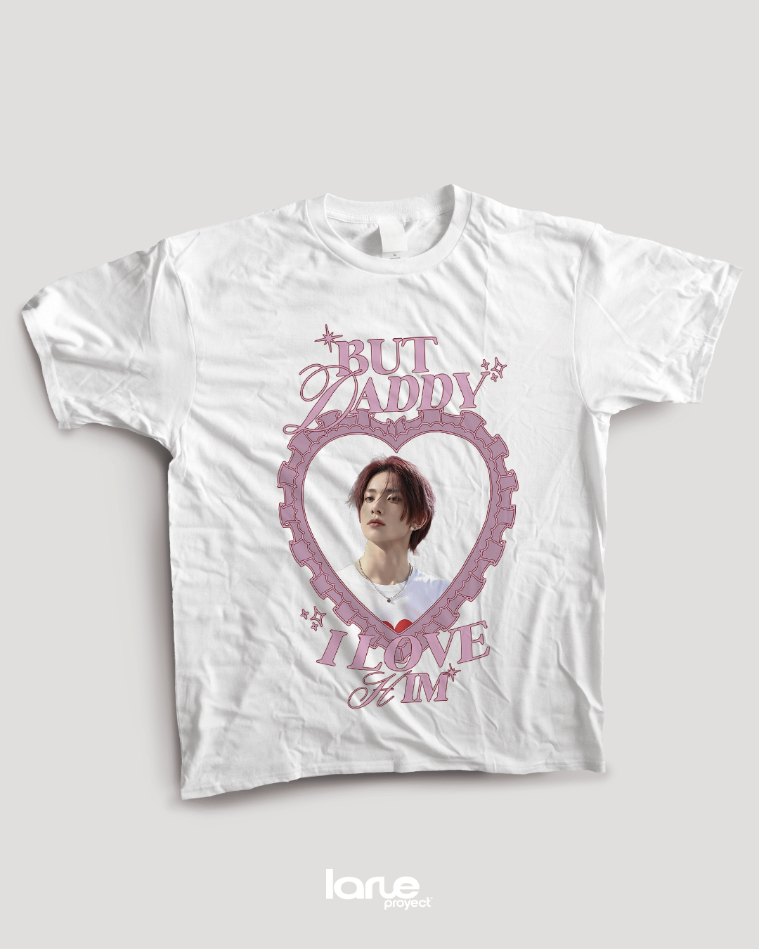 Playera Heeseung (Enhypen) - "But Daddy I love him" (Modelo 2)