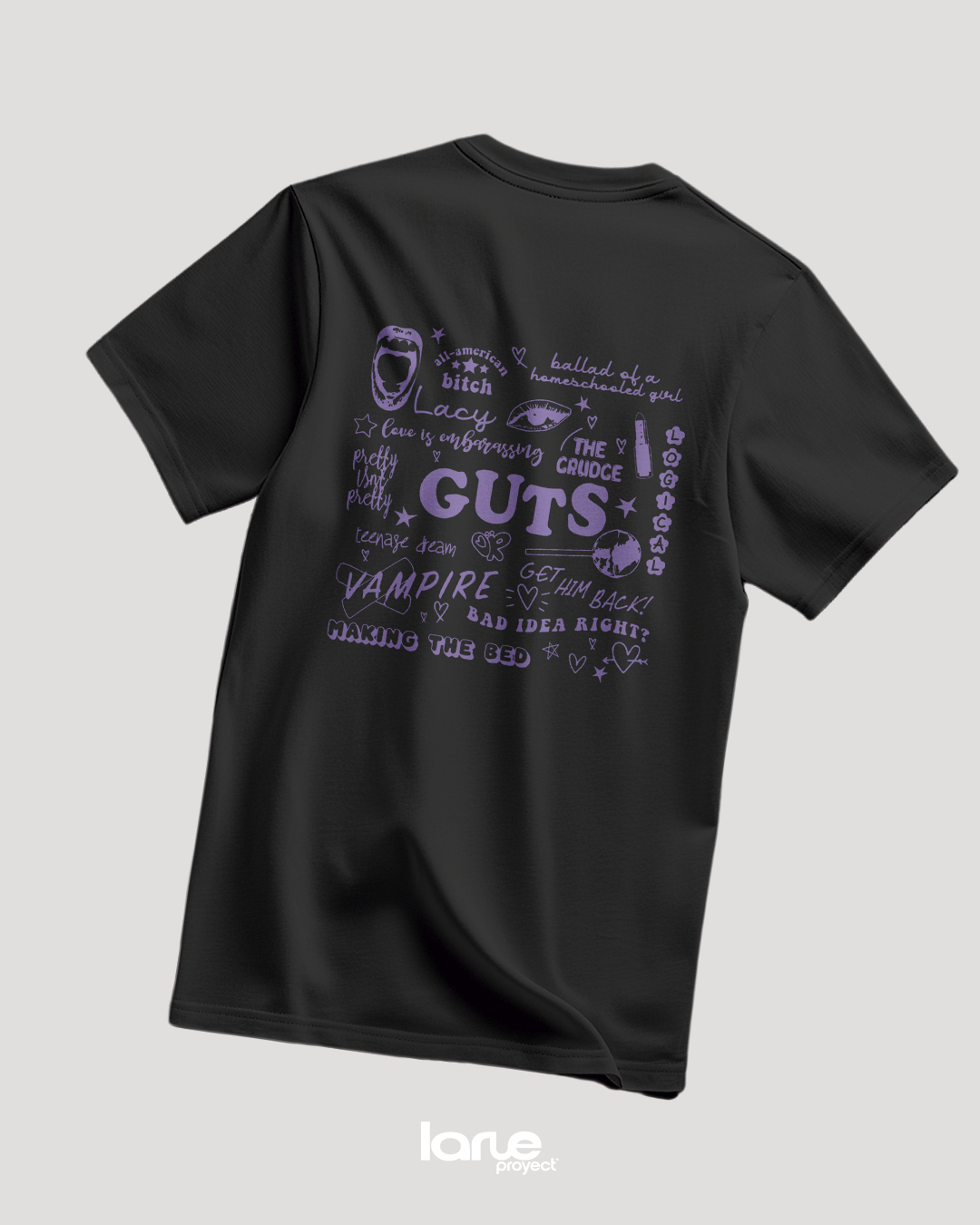 Playera Olivia Rodrigo - GUTS Tour (Modelo 1)