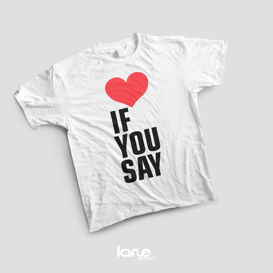 Playera Enhypen "If you say"