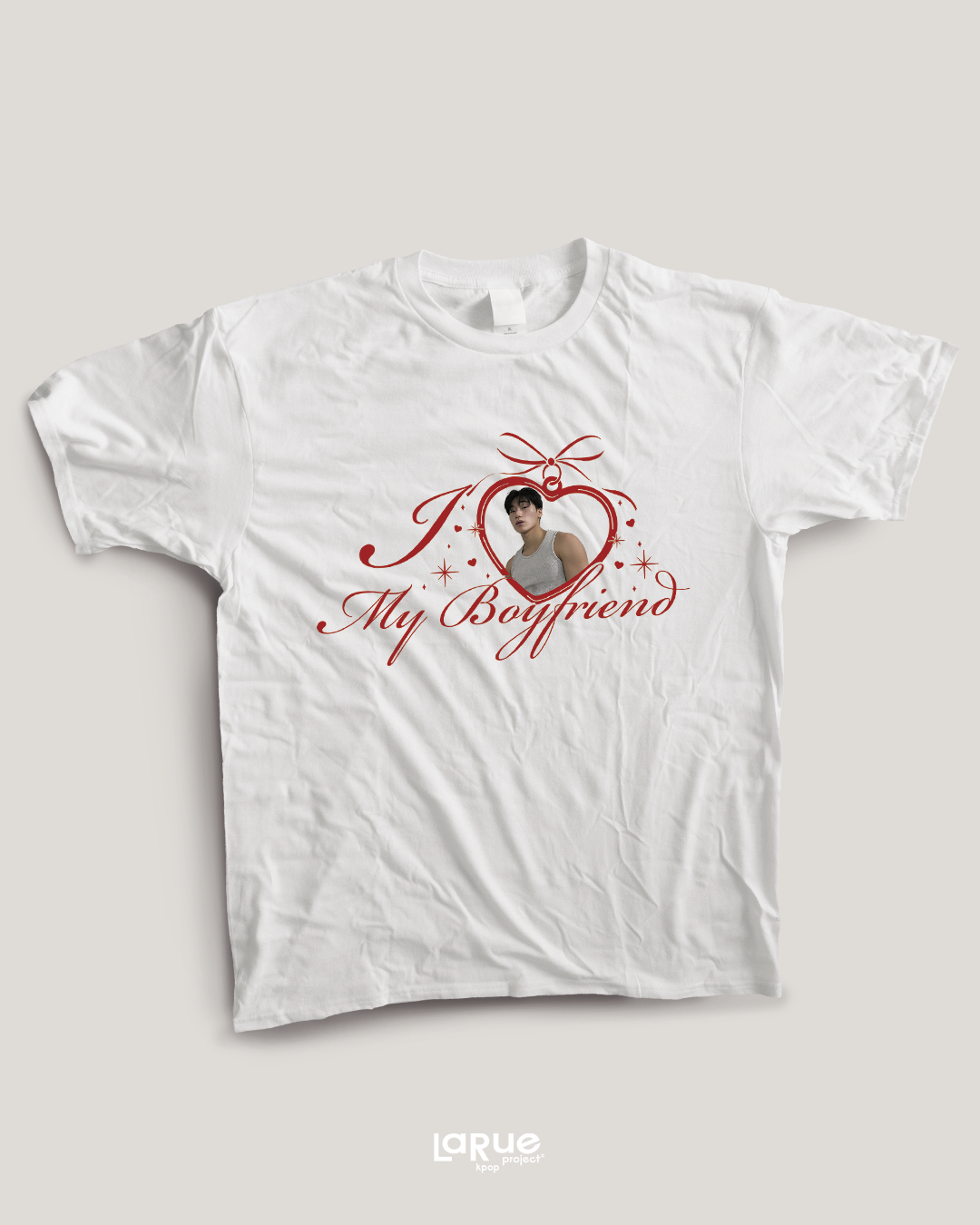 Playera Choi San - "I love my boyfried" - ATEEZ (Modelo 1)