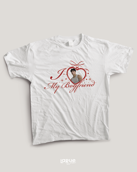 Playera Choi San - "I love my boyfried" - ATEEZ (Modelo 1)