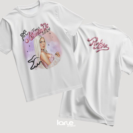 Playera Kenia Os (Modelo 2) - Pink aura Tour