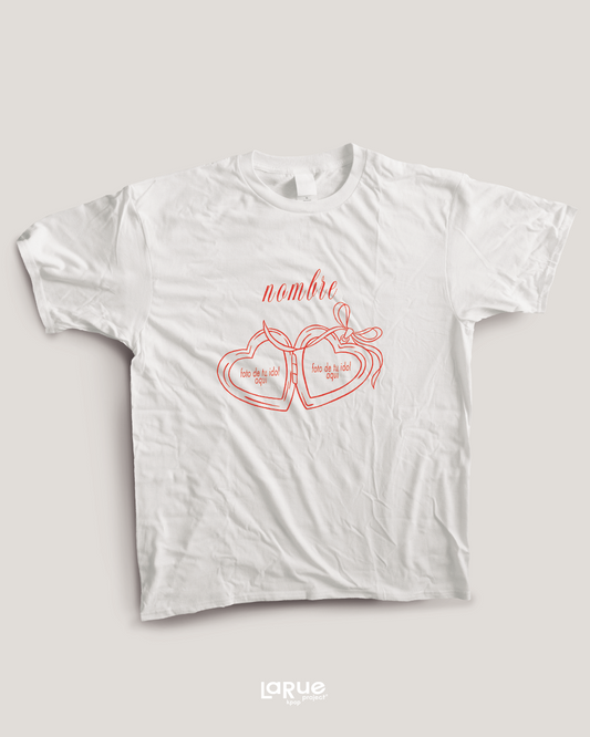 Playera Personalizada - Edición Medallón Corazón