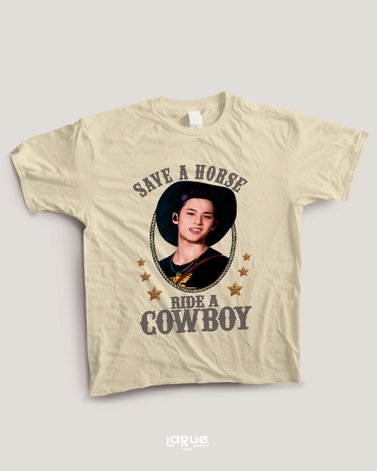 Playera Mingyu (SVT) - Edición Save a Horse ride a Cowboy