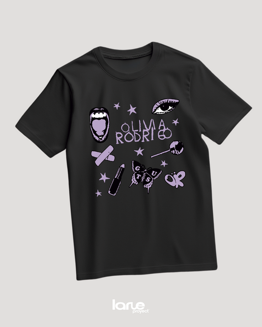 Playera Olivia Rodrigo - GUTS Tour (Modelo 3)